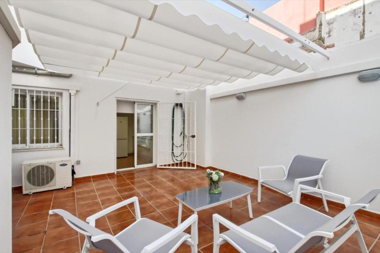 Apartmán Amplio Piso Con Terraza Màlaga Exteriér fotografie
